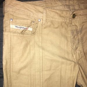 Khaki Diesel cargo pants